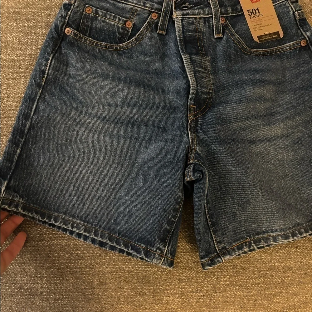NWT! Levi's® Premium 501® ORIGINAL FIT HIGH RISE WOMEN'S SHORTS Size 27